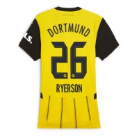 Echipament fotbal Borussia Dortmund Julian Ryerson #26 Tricou Acasa 2024-25 pentru femei maneca scurta